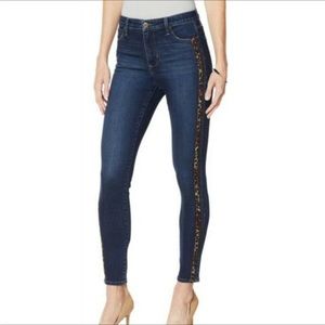SkinnyGirl Broadway High-Rise Skinny  Stretch Jeans, Indigo Denim, 16W Long